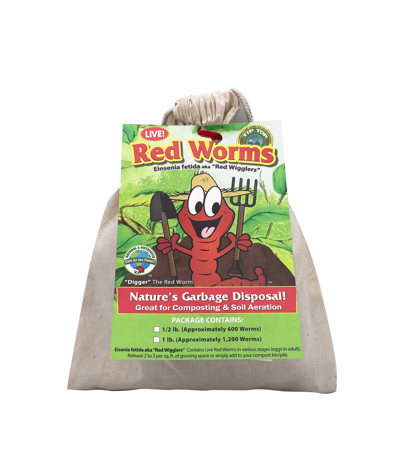 Composting Red Wiggler Worms – Tip Top Bio-Control